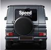 1 Pair Black Car SUV Vinyl Graphic Car Body Speed pentagram DIY Decals Stickers
