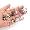 Cat Knitting Stitch Markers Metal Animal Enamel Charms Crochet Locking Knitting Markers Sew Accessories