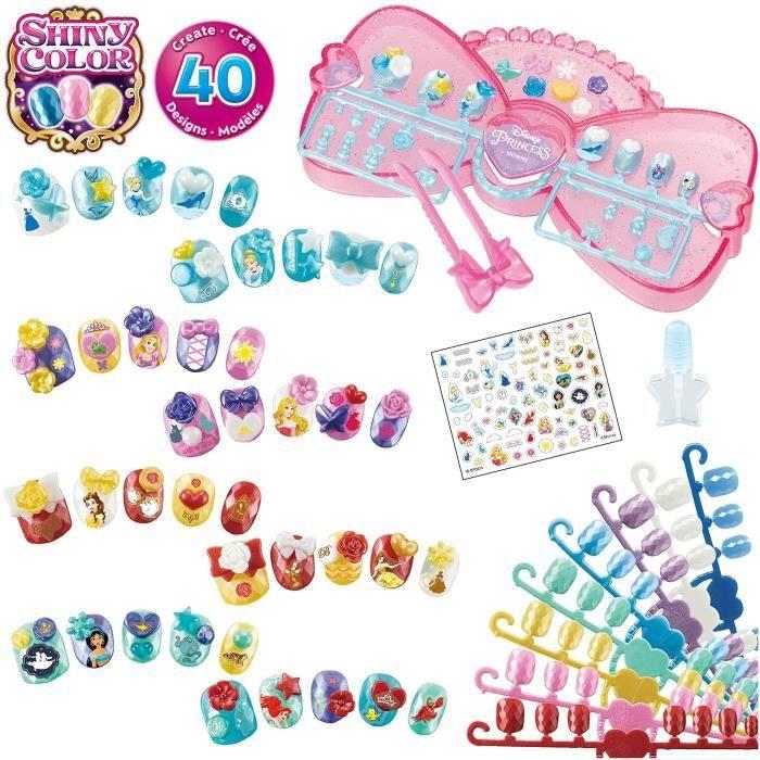 Aquabeads - nail studio princesses disney - ongles qui collent avec de l'eau