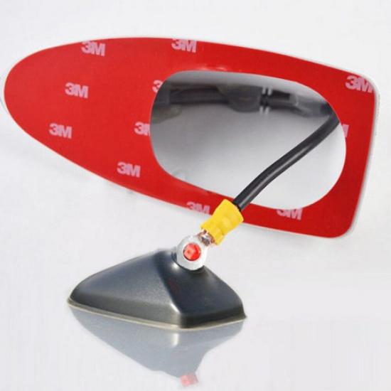 Waterproof Car Radio Antenna Shark Fin Roof Decorative with FM/AM Radio Function