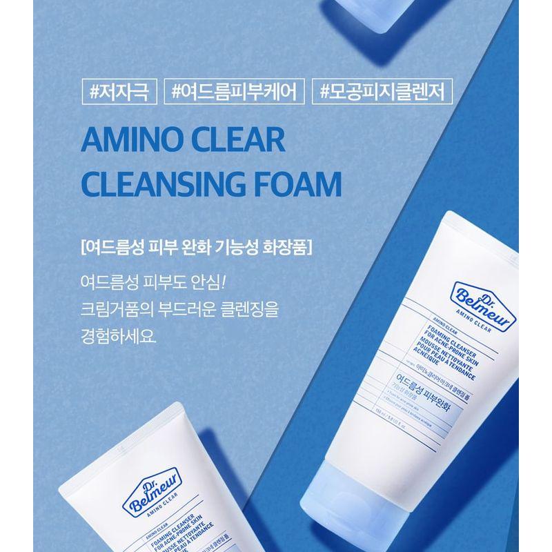 THE FACE SHOP - Dr. Belmeur Amino Clear Foaming Cleanser For Acne-Prone Skin