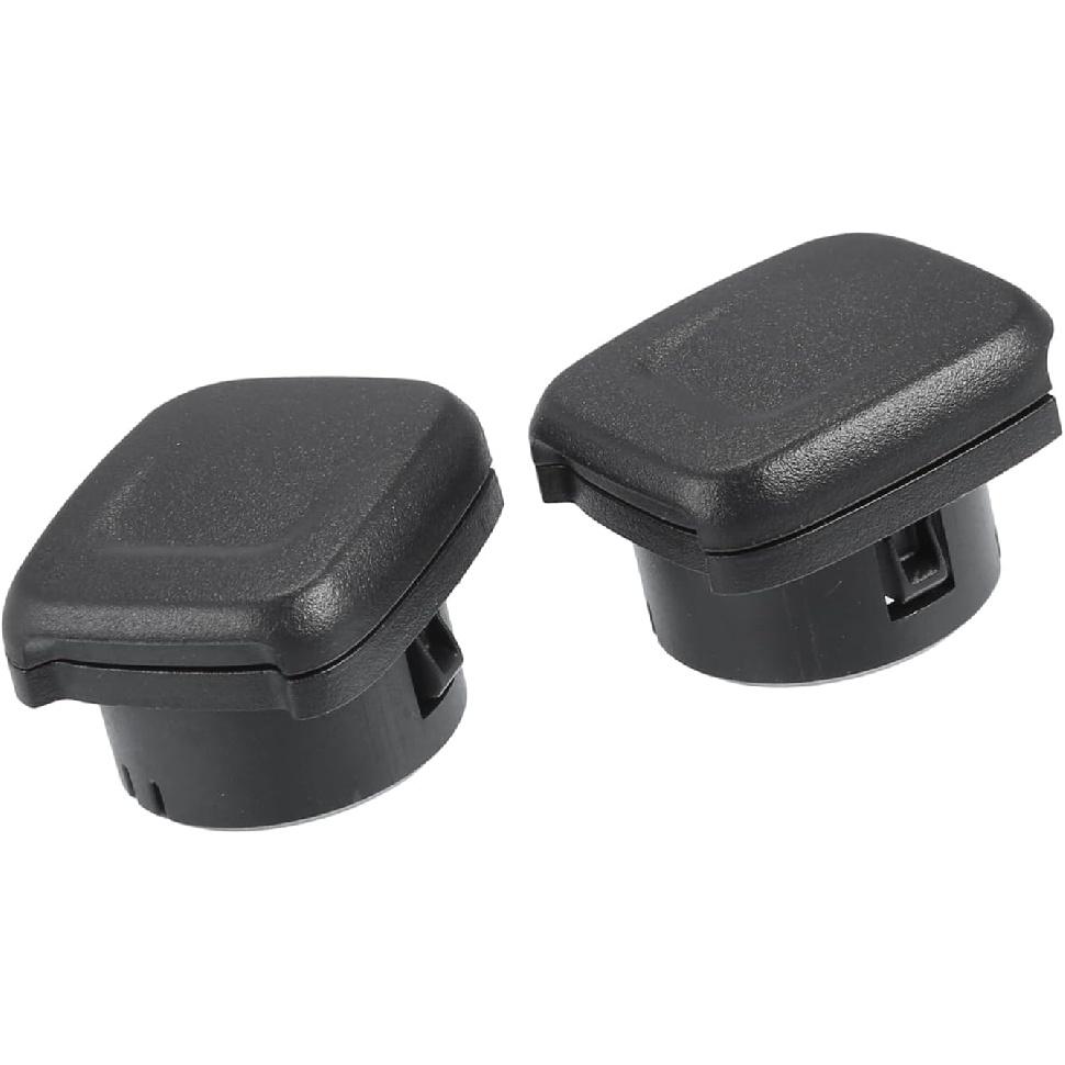 No.84090238/13580623 Car Center Console Power Outlet Cap Cover for Chevrolet Silverado 1500 2014-2018 / Inner/Durable / 2 Pcs Replace Parts