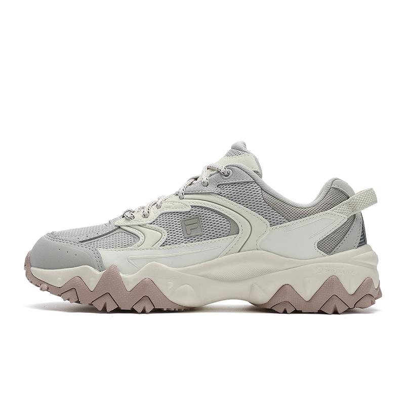 FILA Oakmont 2S Fashion Comfortable Versatile Casual Low-Top Dad Shoes Women sneaker Silver F12W522120FSS
