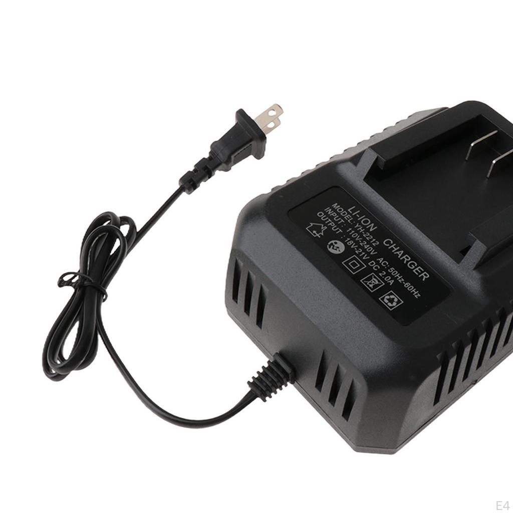 Power Tool Battery Compact Fast Charging Performance Sturdy for 21V US Plug Wrench Electric