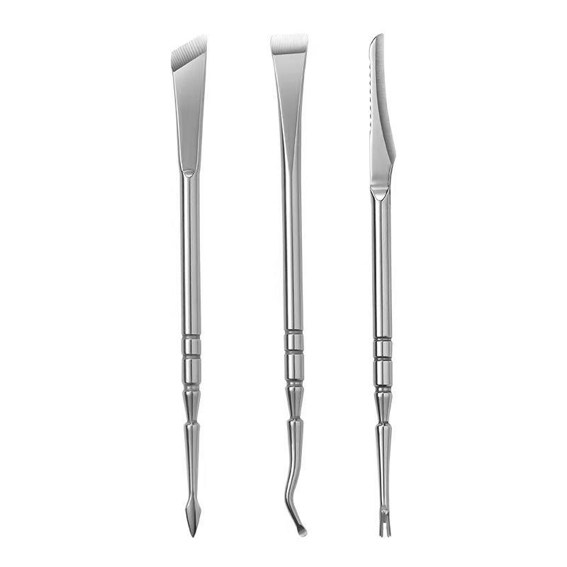 Stainless Steel Ingrown Toenail Knife Set: Sharp Pedicure Tools for Callus Removal & Dead Skin Scraping