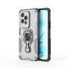 For Honor 200 Lite Phone Case WANLONFENG PC TPU Back Cover Kickstand with Tempered Glass