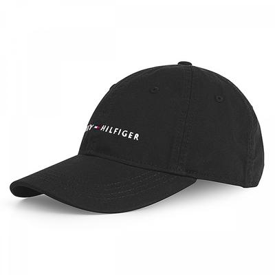 Tommy Hilfiger Hilfiger Logo Black Ballcap 6941823 017