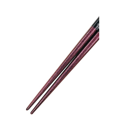 Chopsticks [Silver Cherry Blossom Purple] with a paulownia wood box and gift wrapping. Perfect for Respect for the Aged Day, birthdays, thank you gift