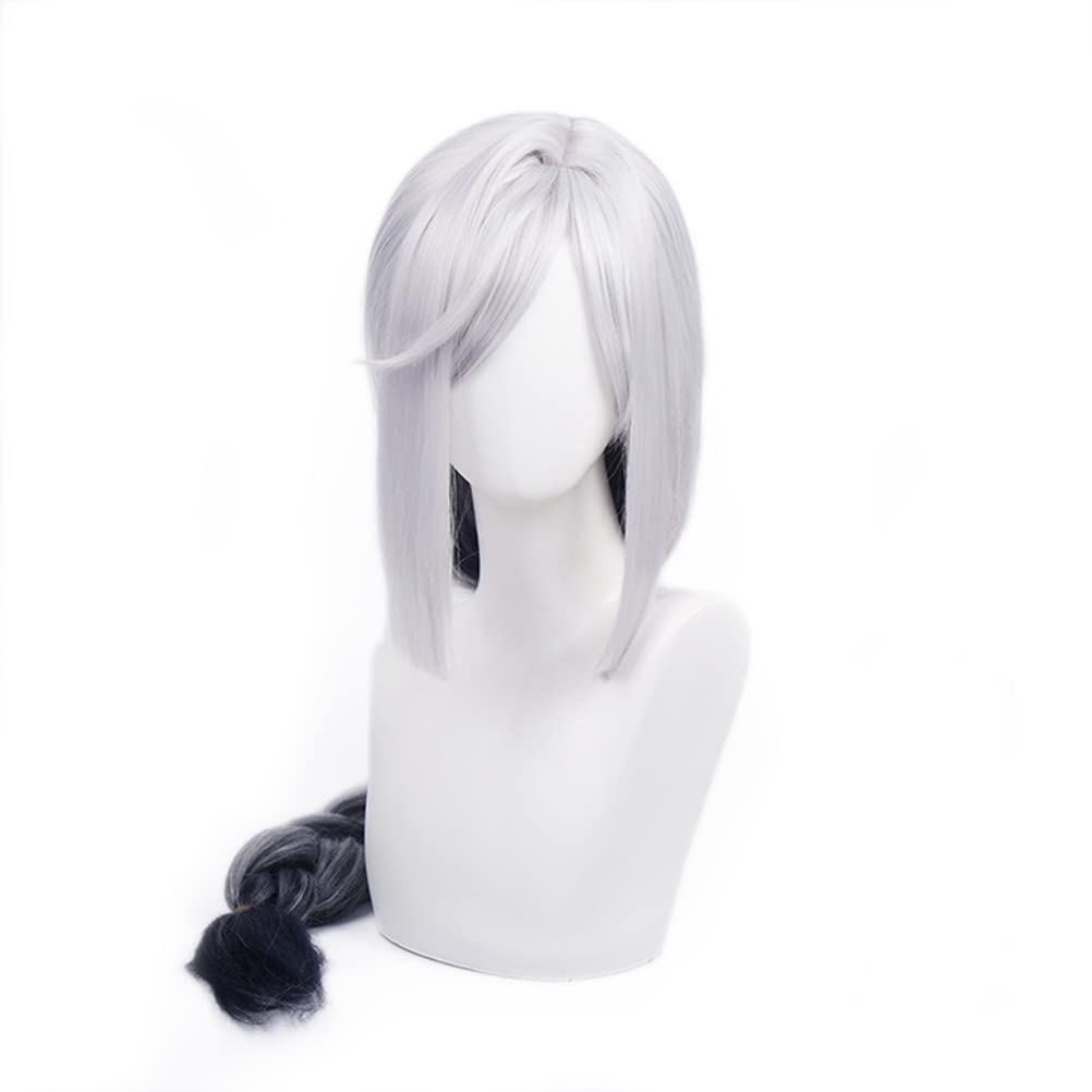Eileen Genshin Impact Cosplay Shen Hel Wig Costume with Net