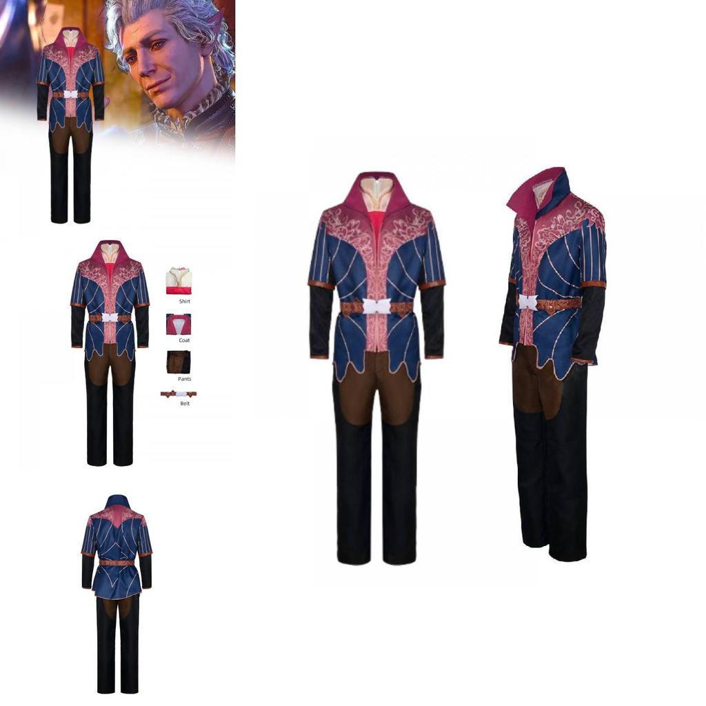 Astarion Cosplay Kostüm Für Baldur's Gate 3 Perfekt Für Gaming Und Rollenspiel-Events