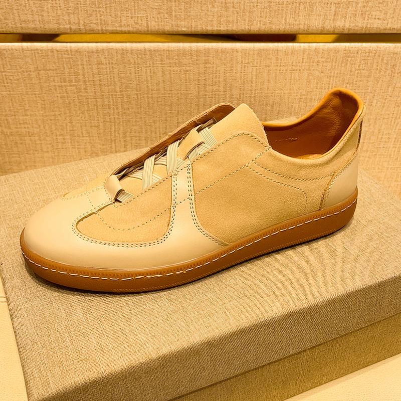 

Fashion Men s Genuine Leather Lace-Up Casual Shoes Breathable Male Flats Comfortable Walking Sneakers Lightweight Fashion Skate Shoes 44 абрикосовый
