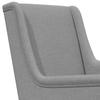 Armchair Light Grey Fabric