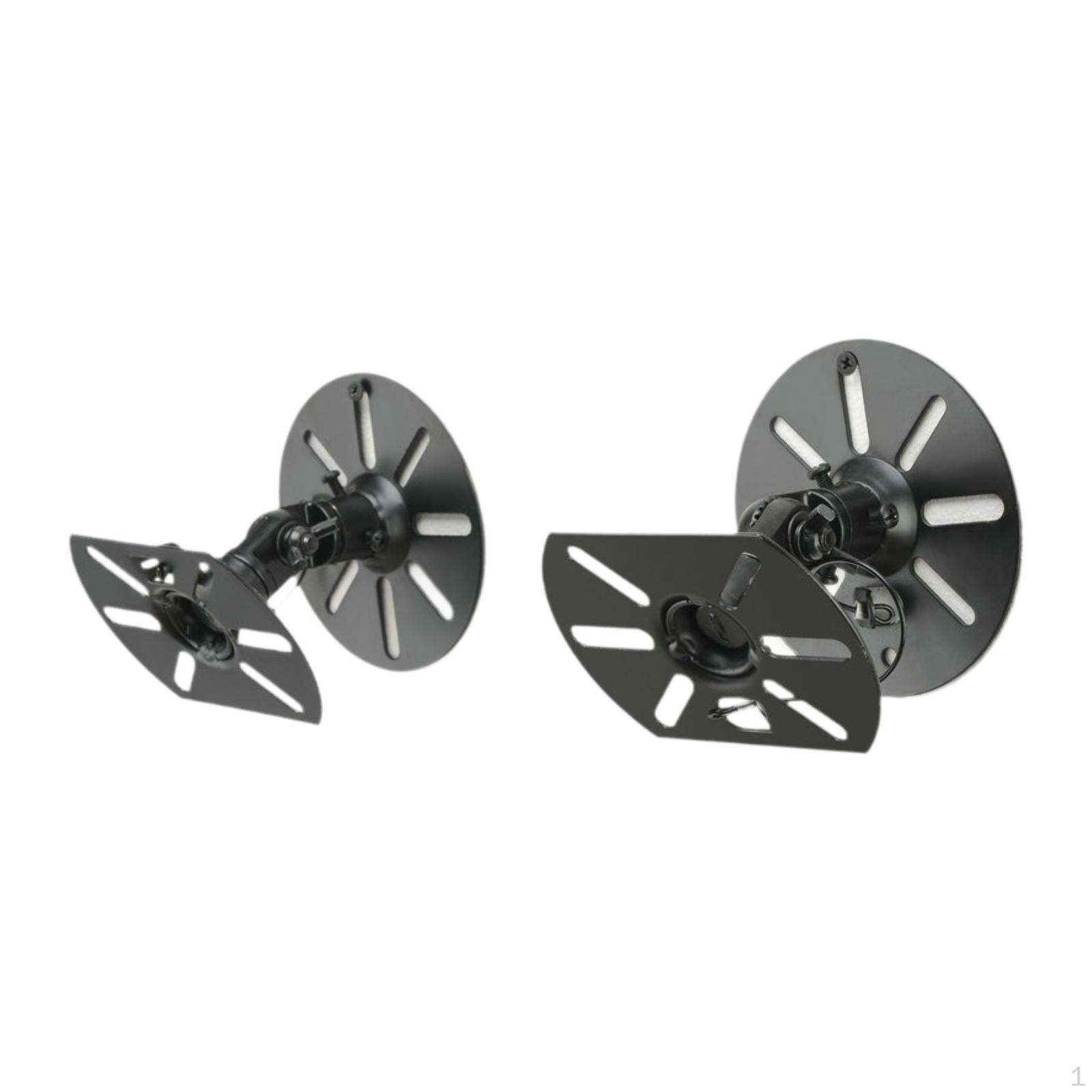 

Ceiling Speaker Mount, Overhead Wall Universal Swivel Bracket, Complete Set Made of S