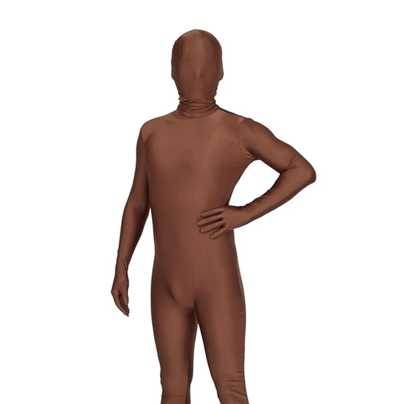 

Clearstone invisible man cosplay halloween full body tights pantex unisex M brown