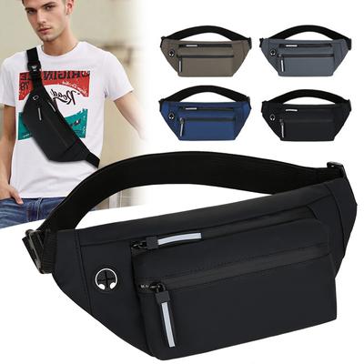 Muži Bežecká taška do pása Nastaviteľný popruh Fitness Taška na mobilný telefón Odolná proti opotrebovaniu Marathon Fanny Pack pre outdoorové športy Beh Jogging Taška na opasok