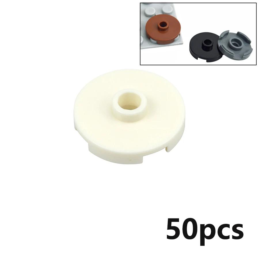 50 Stück 18674 Steine 2x2 Runde Platte mit 1 offenem Noppen DIY enlighten Bausteine Spielzeug Montiert Kleine Partikel Kompatibel Leduo