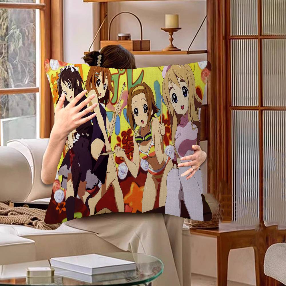 K-On Anime Stitch Lucky Dragon Pillow Cover Sofa Cushion Cover Home Room Decoration Children Gift