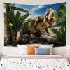Dinosaur Tapestry Wall Hanging Jurassic Wild Ancient Animal Wall Backdrop for Child Boys Girls Dinosaur Party Bedroom Dorm Decor