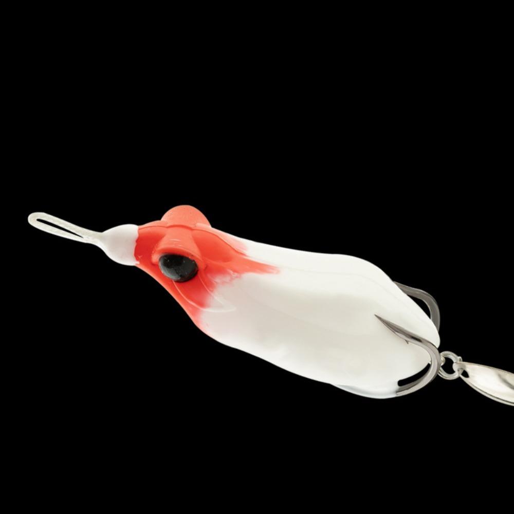 7pcs High Quality Silicone Frog Lure 6.5cm-14g Double Hooks Swimbait Soft Fishing Bait Fishing