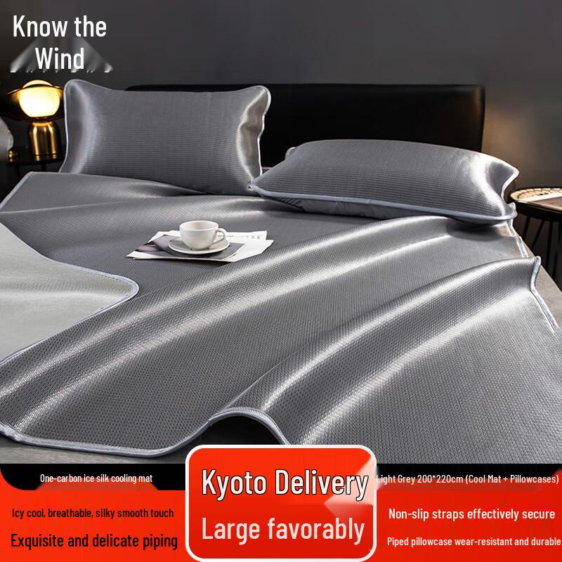 

Zhifeng Summer Machine-Washable Ice Silk Cooling Mat 200x220cm