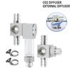 ABUL CO2-Blasenmesser für Aquarien Diffusionszerstäuber Wasserpflanzen Kohlendioxid