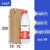 Custom Vertical Rectangular Cardboard Umbrella Packaging Box