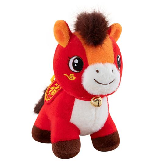 Horse Doll Good Luck Pony Plushie Year of The Horse Chinese