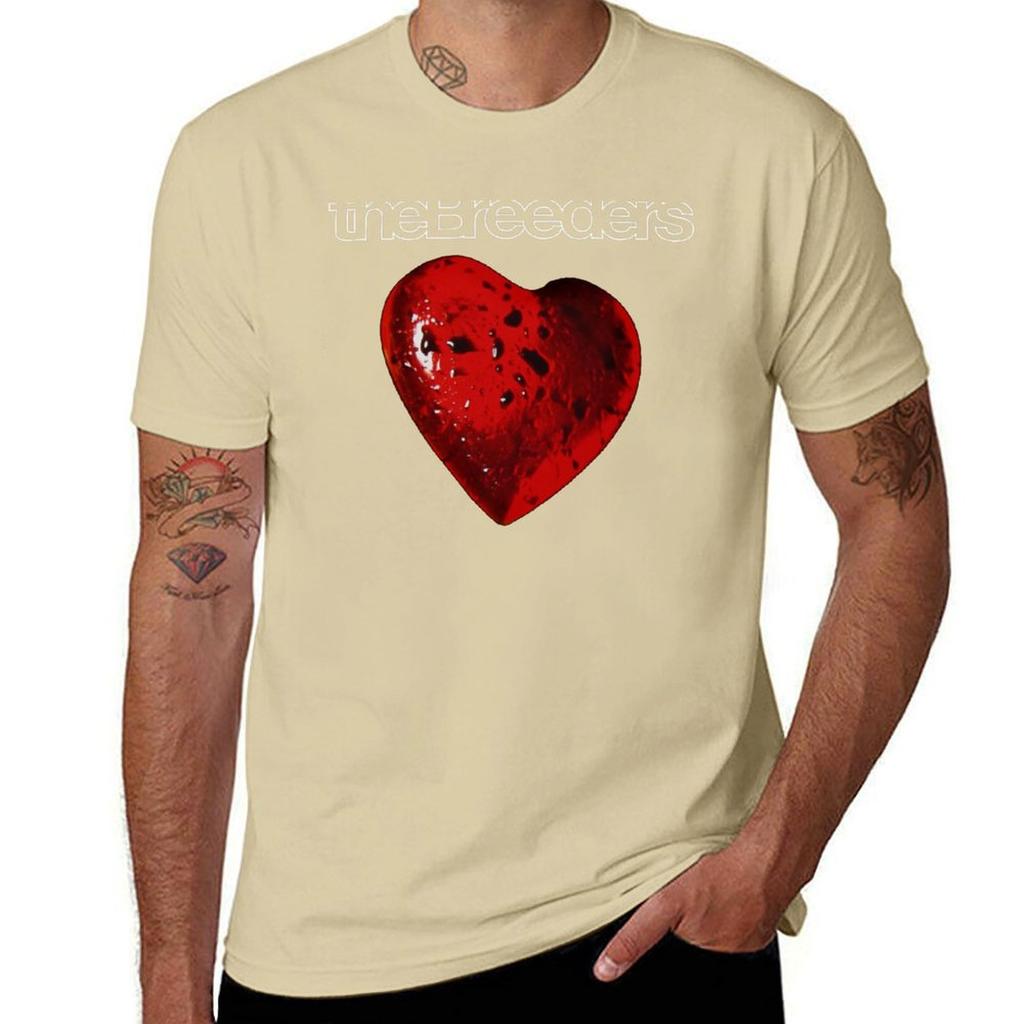 The Breeders - Last Splash T-Shirt Schwergewichte lustige koreanische Mode Kurzarm-T-Shirt Herren T-Shirt Grafik