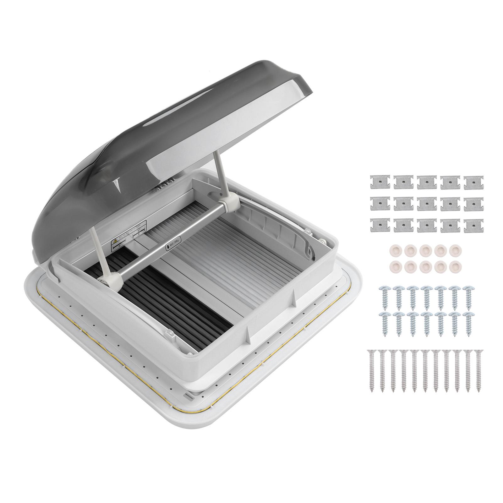 

Кровельное окно 503x485мм Кровельное окно Мансардное окно со светодиодной подсветкой 12В Плиссированная штора Москитная сетка для автодома, яхты