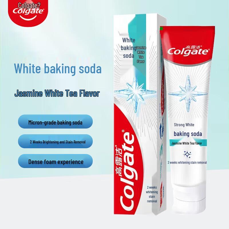 Colgate Whitening Anti-Cavity Toothpaste with Baking Soda & Jasmine White Tea