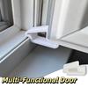 1 Stück Tür-Fenster-Stopper | Robuster Kunststoff Anti-Kollisions-Puffer Einfache Montage für Terrassentüren, Schlafzimmer-Essential | Heim-Sicherheitsgeschenk