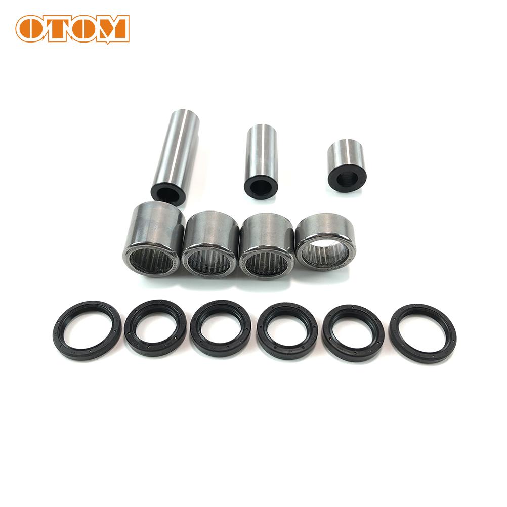 OTOM Motocycle Triangle Lever Linkage ARM Oil Seal Bearing Bushing Repair Set For HONDA CRF150R CRF150RB CONNECTING ROD SUB-ASSY