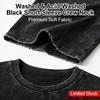 Manga Reze Graphic Printed T-shirt Chainsaw Man Anime Cool Washed Oversized T Shirt Men Women Clothing Cotton Short Sleeve Tees