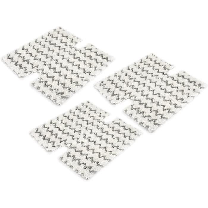 Coussinets pour nettoyeur vapeur Shark Klik n Flip S6001 S6003 - HAOPYOU - Accessoire - Blanc