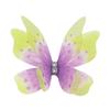 50Pcs Double-layer Chiffon Butterfly Embroidered Patches  Bridal Hair Accessories