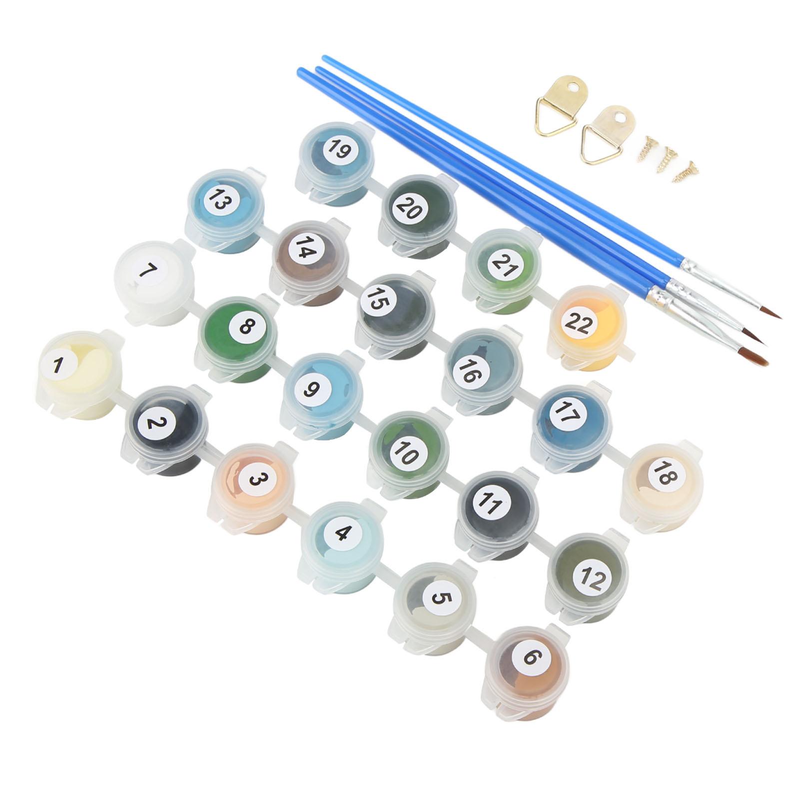 

Раскраска по номерам HD Восход солнца в снежных горах Безопасная Без запаха Безрамная Пейзаж 40x50см DIY Масляная живопись