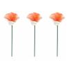 3pcs Garden Decoration Bee Watering Station Flower Shape Insect Drinking Cup  Outdoor