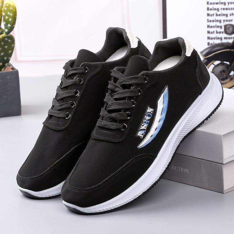 Men New Trendy Mesh Sneakers, Breathable Lightweight Soft Sole Versatile Casual Running Shoes, Foreign Trade Wholesale