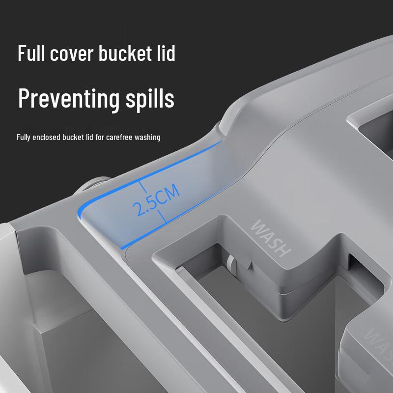 Meliya Self-Wringing Flat Mop System