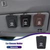 Car Sunglasses Clip Glasses Holder Card Ticket Interior Accessories For Opel Corsa D Astra Insignia Vectra Zafira Meriva Mokka  DP2