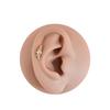 1 PZ Titanio G23 Piercing Labret Filettatura Interna Orecchini Zircone Occhio di Cavallo Fiore Helix Cartilagine Stud Labbra Gioielli per il Corpo 16G