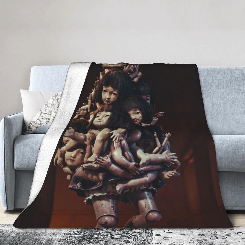 Silent Hill f Game Poster Blankets Quality Super Warm Throw Blanket Autumn Kids Home Decor Fashion Bedspread