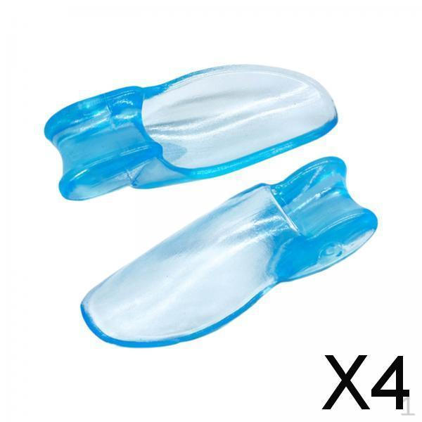 4xBig Toe Bunion Guard Spacer Silicone for Overlapping Toes Crooked