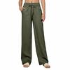 Women's Straight Pants Fashion Casual Pants Nine Point Harlan Pants