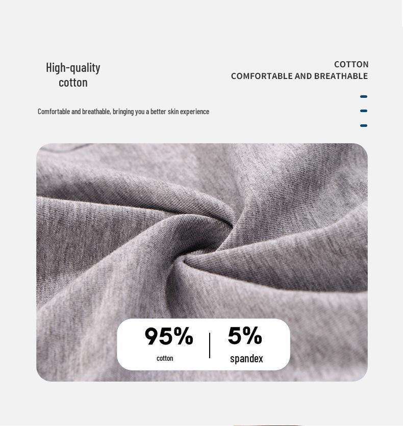 Men's Summer Cotton Arrow Boxer Shorts - Trendy Loose-Fit Sports & Homewear