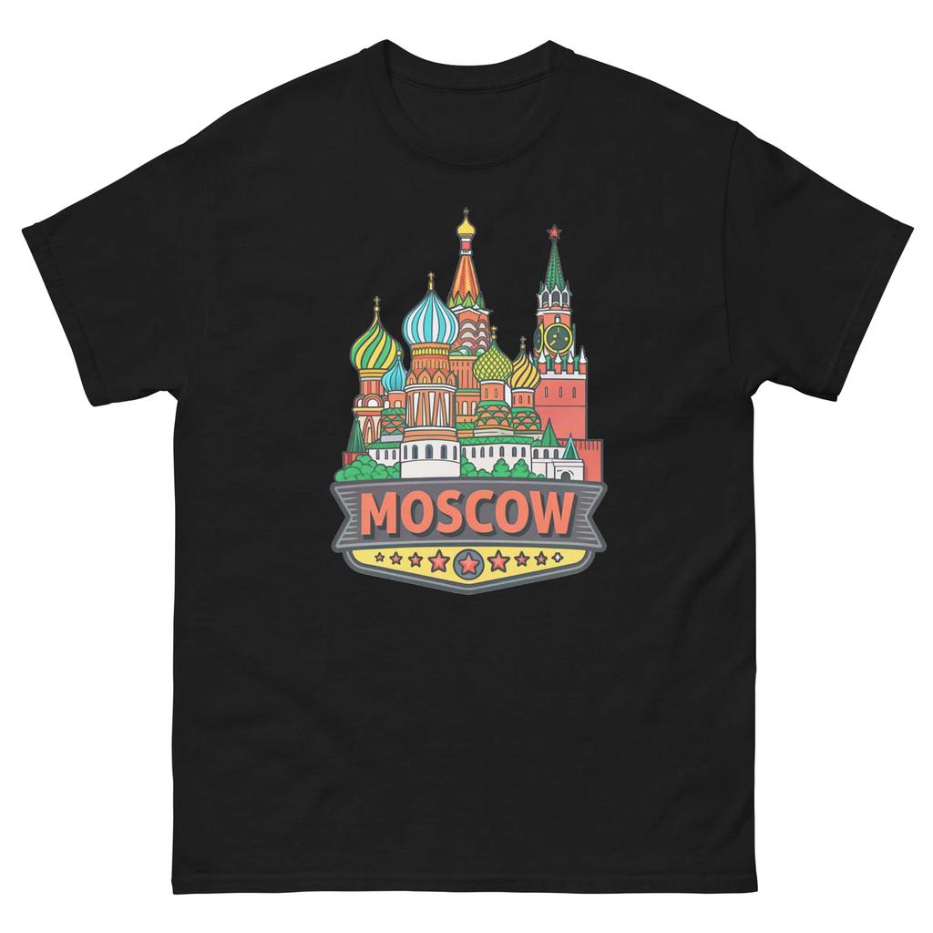 Moscow World Travel Urban Area City T-Shirt