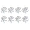 Pack of 8 Wide Coverage AntiBird Tool Each Cover 20-30Meters with Dynamic Color Changes for Persistent Effect Multicolor
