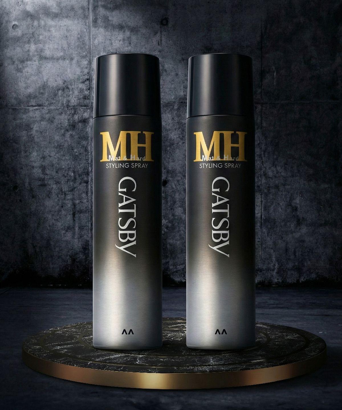 [Gatsby] Styling Spray Matte & Hard 300ml x 2