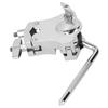 Silver Color Drum Mount Bracket Metal Drum Set Extension Clip Premium Tom Drum Rack Mount  For Drum