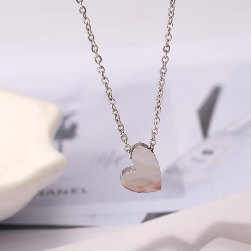 

Ожерелье Taoxin из титановой стали Simple Love с набором сережек
